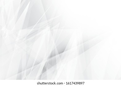 Abstract geometric white and gray color background. Vector, illustration.