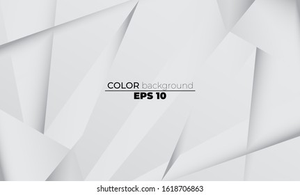 Abstract geometric white and gray color Visual Supply Company background for gift card,  Poster on wall poster template,  landing page, ui, ux ,coverbook,  baner, social media posted