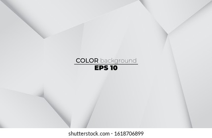 Abstract geometric white and gray color Visual Supply Company background for gift card,  Poster on wall poster template,  landing page, ui, ux ,coverbook,  baner, social media posted