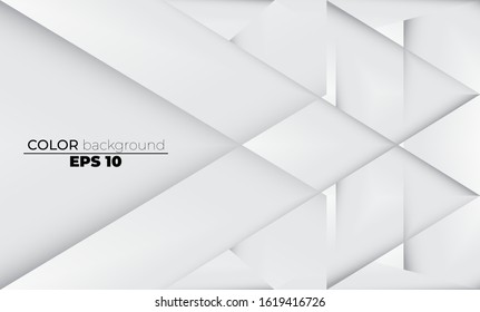 Abstract geometric white and gray color Visual Supply Company background for gift card,  Poster on wall poster template,  landing page, ui, ux ,coverbook,  baner, social media posted
