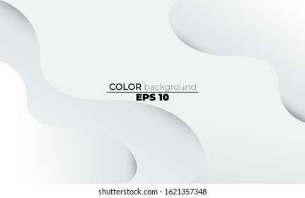 Abstract geometric white and gray color Visual Supply Company background for gift card,  Poster on wall poster template,  landing page, ui, ux ,coverbook,  baner, social media posted