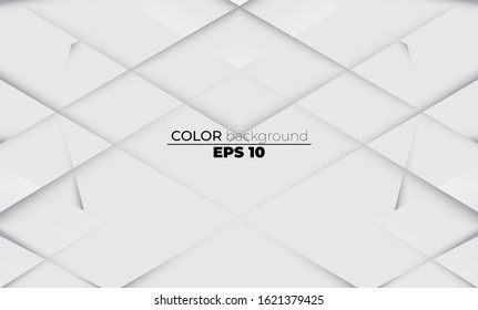 Abstract geometric white and gray color Visual Supply Company background for gift card,  Poster on wall poster template,  landing page, ui, ux ,coverbook,  baner, social media posted