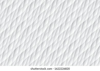 Abstract geometric white and gray color background. Vector, illustration.