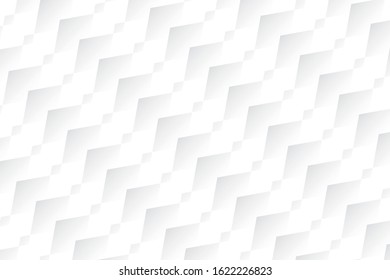Abstract geometric white and gray color background. Vector, illustration.