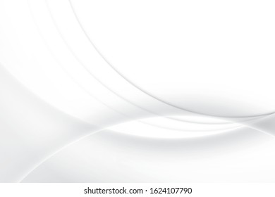 Abstract geometric white and gray color background. Vector, illustration.