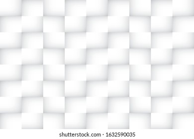 Abstract geometric white and gray color background. Vector, illustration.