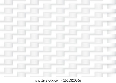 Abstract geometric white and gray color background. Vector, illustration.