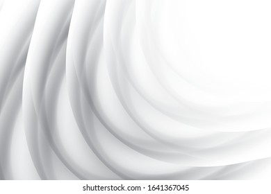 Abstract geometric white and gray color background. Vector, illustration.