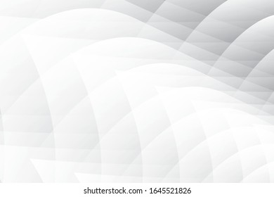 Abstract geometric white and gray color background. Vector, illustration.