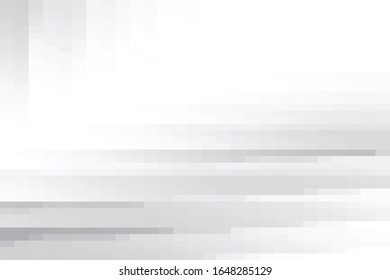 Abstract geometric white and gray color background. Vector, illustration.