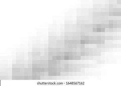 Abstract geometric white and gray color background. Vector, illustration.