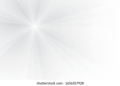 Abstrakter, geometrischer, weißer und grauer Hintergrund. Vektorillustration, Illustration.