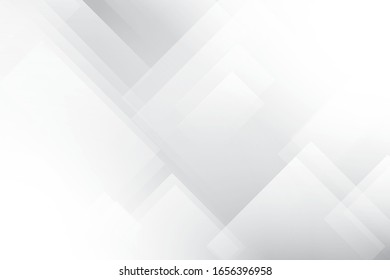 Abstract geometric white and gray color background. Vector, illustration.