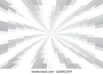Abstract geometric white and gray color background. Vector, illustration.