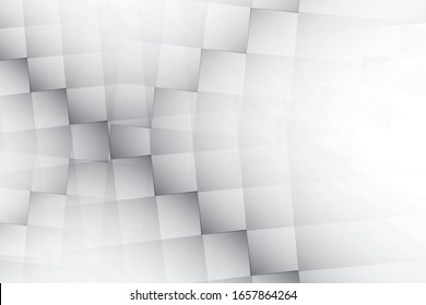 Abstract geometric white and gray color background. Vector, illustration.