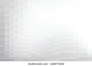 Abstract geometric white and gray color background. Vector, illustration.