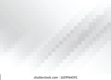 Abstract geometric white and gray color background. Vector, illustration.