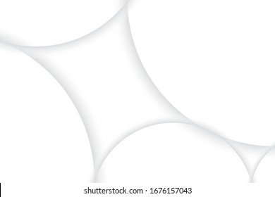 Abstract geometric white and gray color background. Vector, illustration.