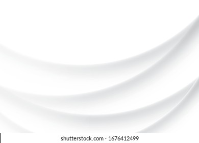 Abstract geometric white and gray color background. Vector, illustration.