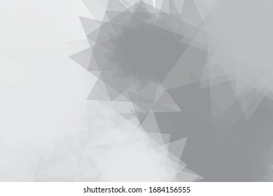 Abstract geometric white and gray color background. Vector, illustration.
