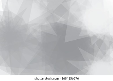 Abstract geometric white and gray color background. Vector, illustration.
