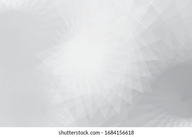 Abstract geometric white and gray color background. Vector, illustration.