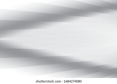 Abstract geometric white and gray color background. Vector, illustration.