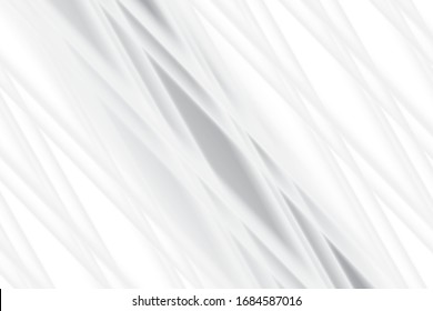 Abstract geometric white and gray color background. Vector, illustration.