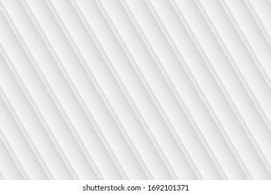 Abstract geometric white and gray color background. Vector, illustration.