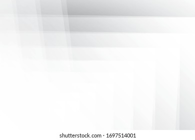 Abstract geometric white and gray color background. Vector, illustration.