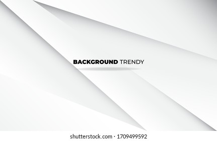 Abstract geometric white and gray color Visual Supply Company background for gift card,  Poster on wall poster template,  landing page, ui, ux ,coverbook,  baner, social media posted
