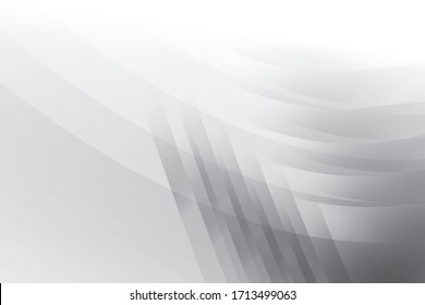 Abstract geometric white and gray color background. Vector, illustration.