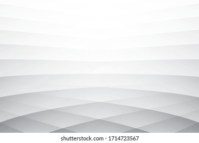 Abstrakter, geometrischer, weißer und grauer Hintergrund. Vektorillustration, Illustration.