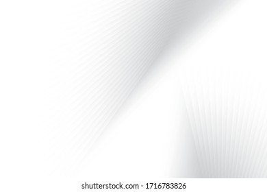 Abstract geometric white and gray color background. Vector, illustration.