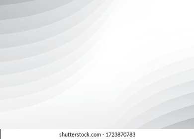 Abstract geometric white and gray color background. Vector, illustration.