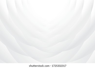 Abstract geometric white and gray color background. Vector, illustration.