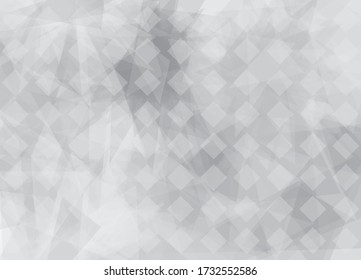 Abstrakter geometrischer weißer und grauer Hintergrund. Vector, Abbildung.