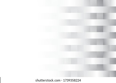 Abstract geometric white and gray color background. Vector, illustration.