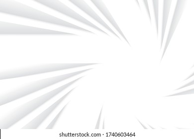 Abstract geometric white and gray color background. Vector, illustration.