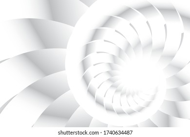 Abstrakter geometrischer weißer und grauer Hintergrund. Vector, Abbildung.