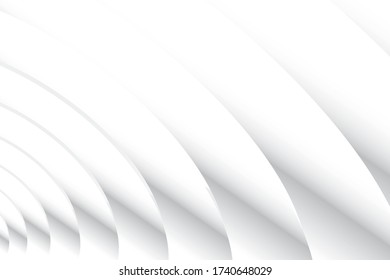 Resumen del fondo geométrico de color blanco y gris. Vector, ilustración.