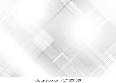 Abstract geometric white and gray color background. Vector, illustration.