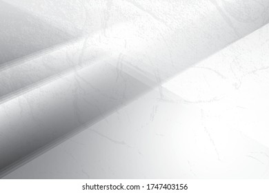 Resumen de color geométrico blanco y gris con fondo de fondo. Vector, ilustración.