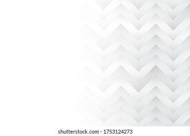 Abstract geometric white and gray color background. Vector, illustration.
