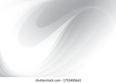 Abstract geometric white and gray color background. Vector, illustration.