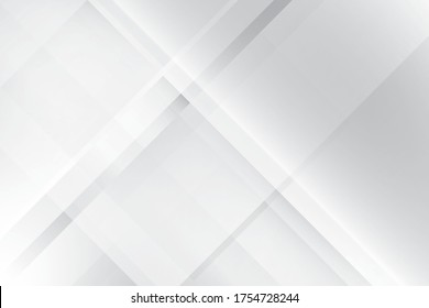 Abstract geometric white and gray color background. Vector, illustration.