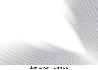 Abstract geometric white and gray color background. Vector, illustration.