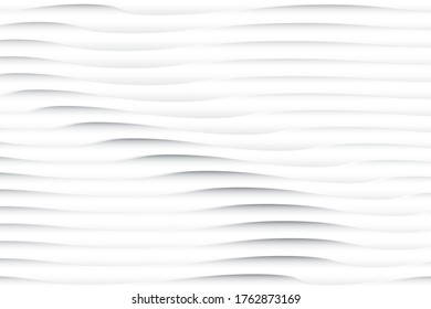 Abstrakter, geometrischer, weißer und grauer Hintergrund. Vektorgrafik, Illustration.