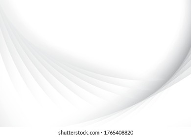Abstract geometric white and gray color background. Vector, illustration.
