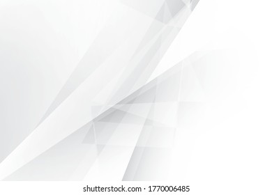 Resumen del fondo geométrico de color blanco y gris. Vector, ilustración.